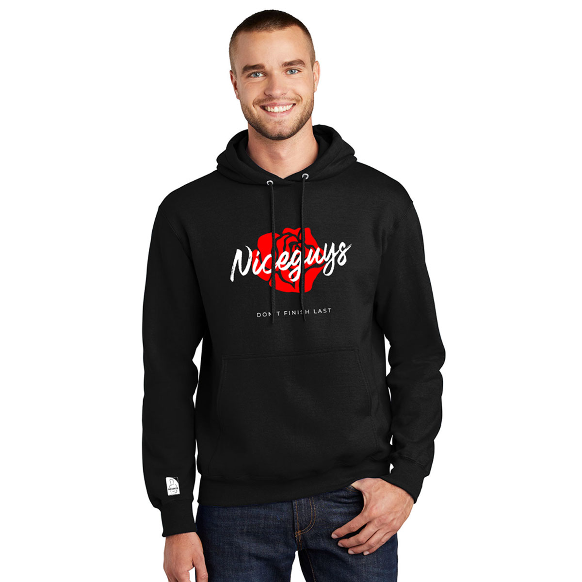 Nice Guys Don't Finish Last Hoodie - Nice Guys Corporation - Actualize ...